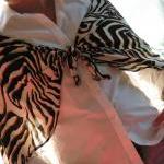 Sarong Cover Up Zebra Animal Print Scarf Shawl