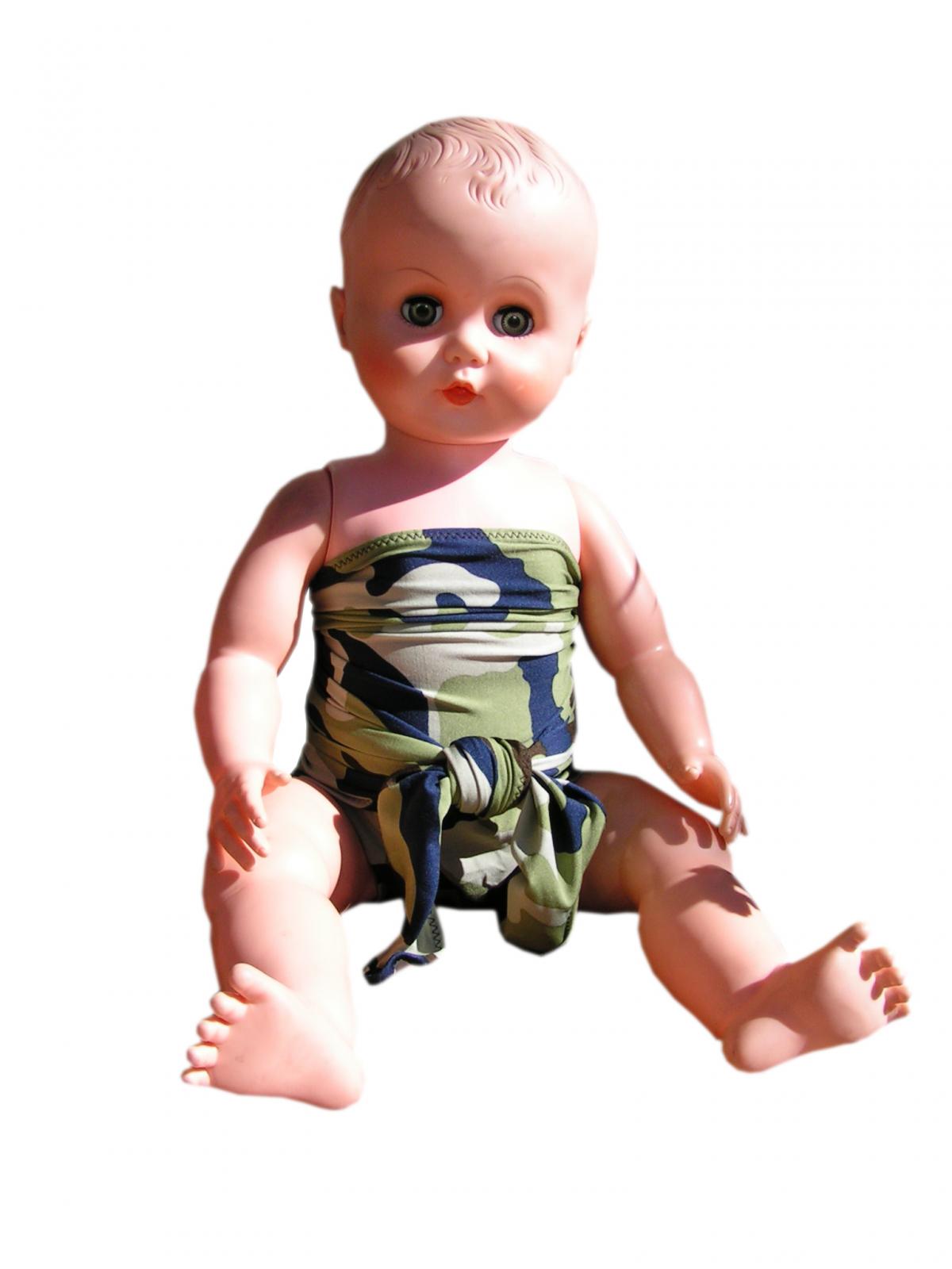 Baby Bathing Suit Camouflage Wrap Around Swimsuit